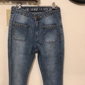 Cortton On High Rise Skinny Jeans